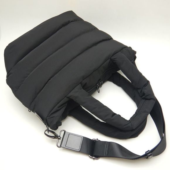 Rootote Feather Roo Tote Bag 2way Down Nylon Darkness - Picture 3 of 7